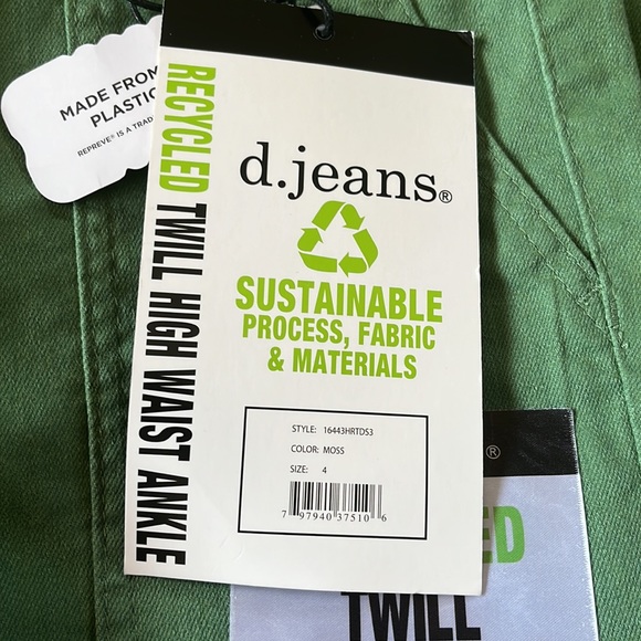 D.jeans twill high waist ankle - Picture 6 of 6